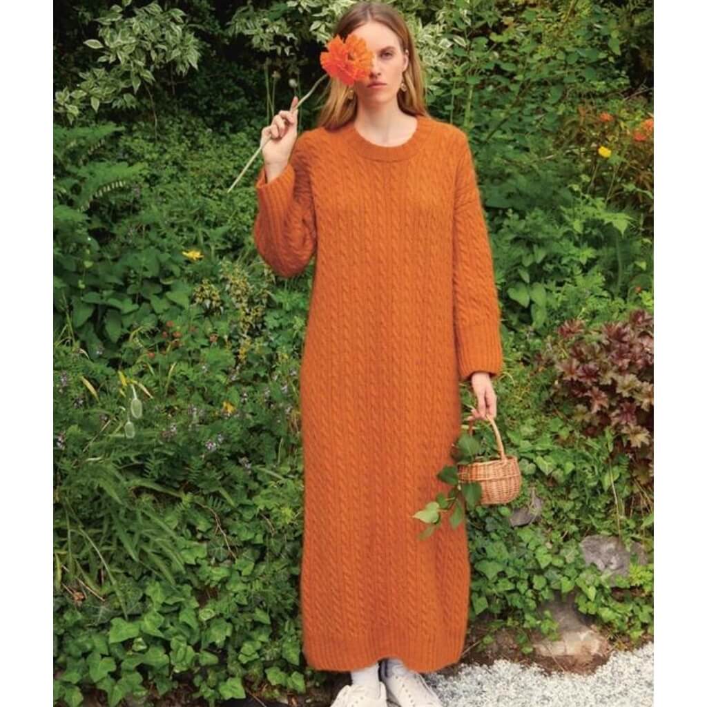 Sandnes Garn Pattern Zopfmuster Kleid Bonnie Strickanleitung - Sandnes Garn (Heft) bei bei bei bei Lieblingsgarn