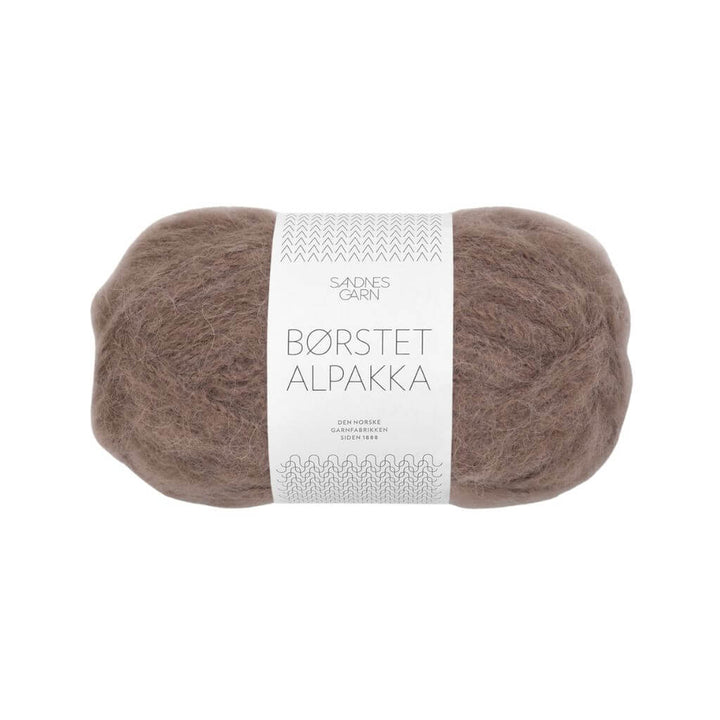 Sandnes Garn Sandnes Børstet Alpakka - 50g, Farbe 3161 Eikenøtt – Alpaka und Synthetik bei Lieblingsgarn