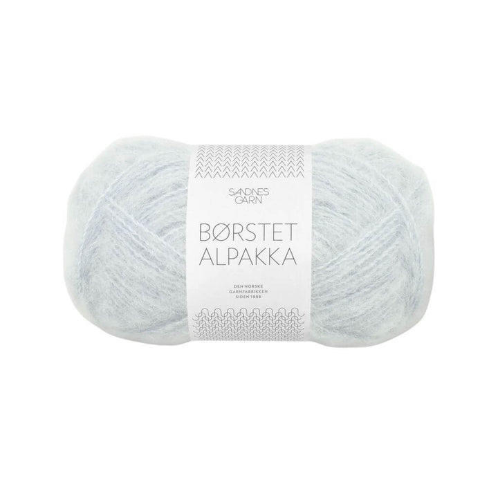Sandnes Garn Sandnes Børstet Alpakka - 50g, Farbe 5811 arctic ice – Alpaka und Synthetik bei Lieblingsgarn