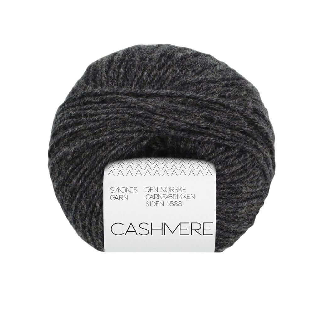 Sandnes Garn Cashmere, Farbe 1088 charcoal melange – Kaschmir bei Lieblingsgarn