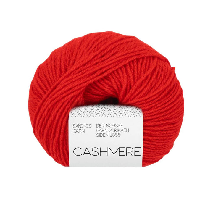 Sandnes Garn Cashmere, Farbe 4018 scarlet red – Kaschmir bei Lieblingsgarn