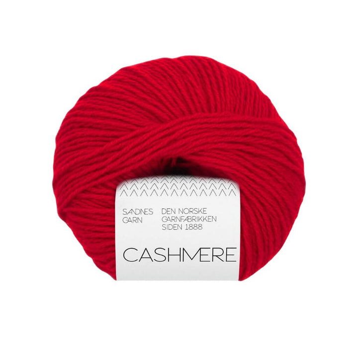 Sandnes Garn Cashmere, Farbe 4219 true red – Kaschmir bei Lieblingsgarn