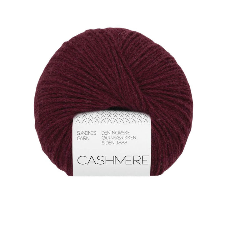 Sandnes Garn Cashmere, Farbe 4372 burgundy – Kaschmir bei Lieblingsgarn