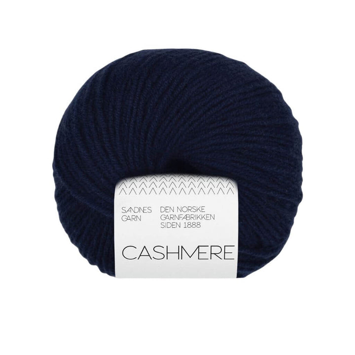 Sandnes Garn Cashmere, Farbe 5882 dark navy – Kaschmir bei Lieblingsgarn