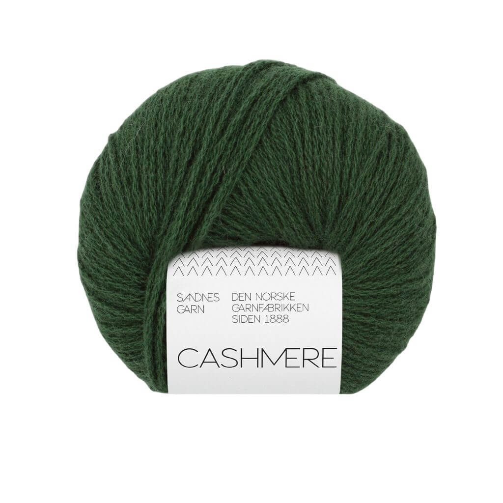 Sandnes Garn Cashmere, Farbe 8082 forest green – Kaschmir bei Lieblingsgarn