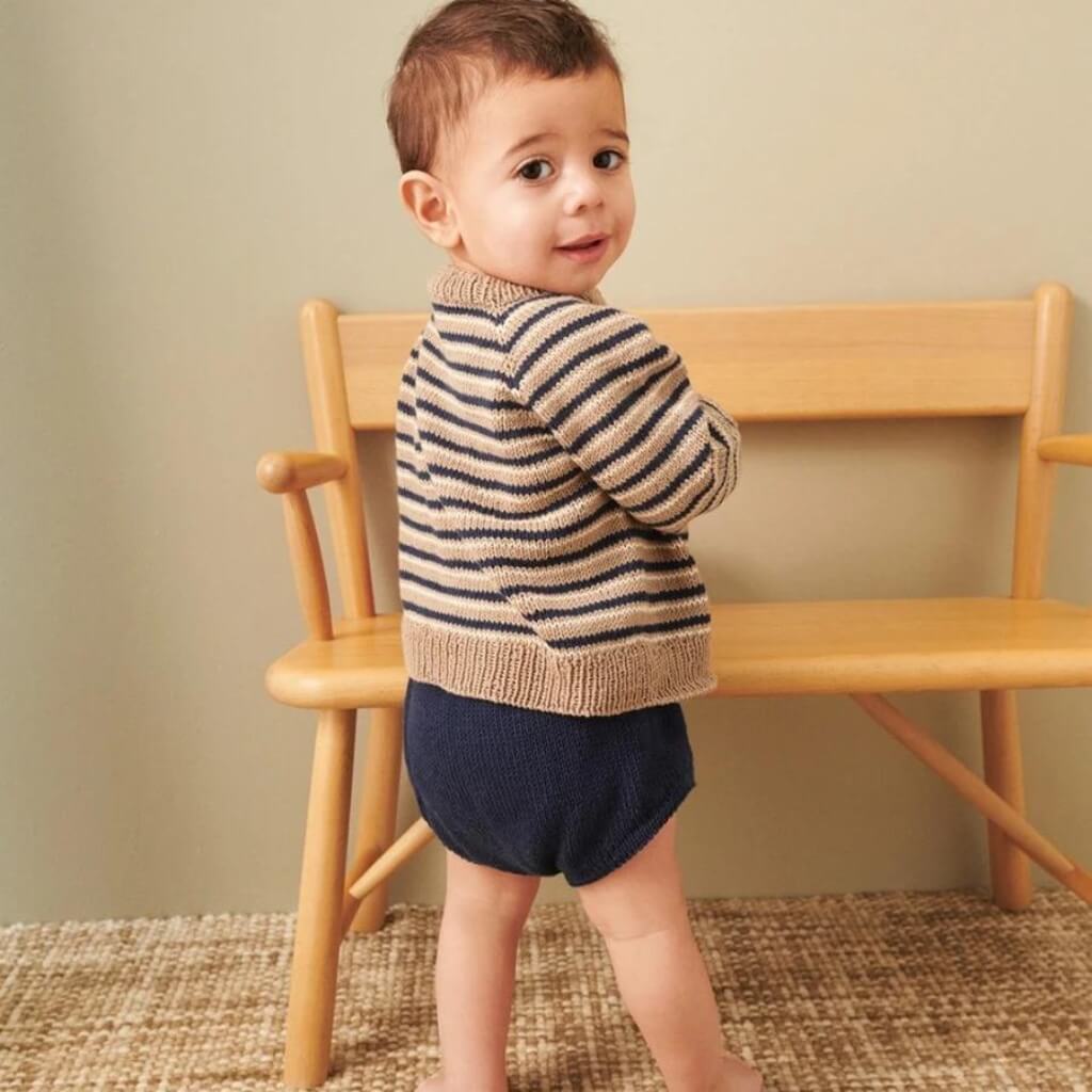 Sandnes Garn Pattern Baby Pullover &amp; Windelhose Collin Strickanleitung - Sandnes Garn (Heft) bei bei bei bei Lieblingsgarn