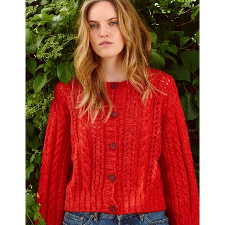 Sandnes Garn Pattern Zopfmuster Jacke Cornelia Strickanleitung - Sandnes Garn (Heft) bei bei bei bei Lieblingsgarn