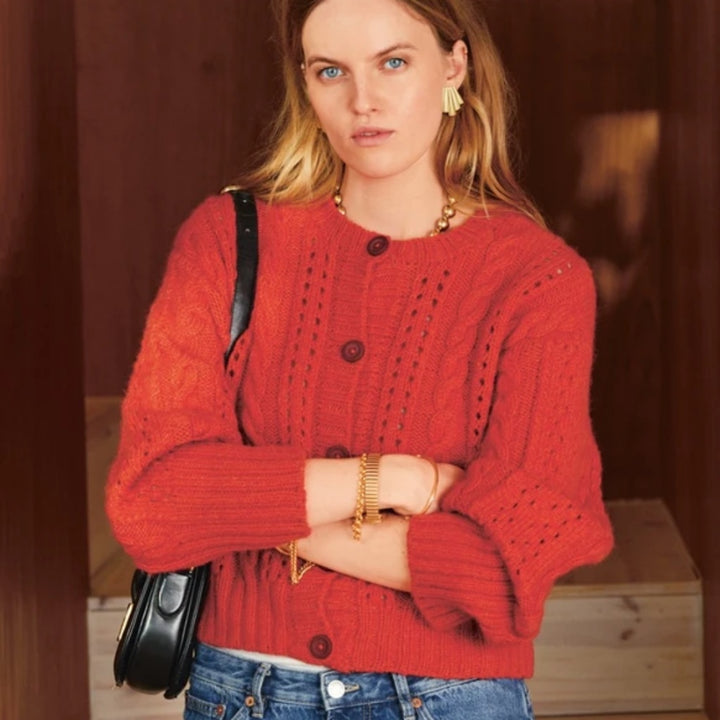 Sandnes Garn Pattern Zopfmuster Jacke Cornelia Strickanleitung - Sandnes Garn (Heft) bei bei bei bei Lieblingsgarn