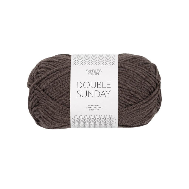 Sandnes Garn 3880 - Mørk Sjokolade Sandnes Garn Double Sunday - 50g Lieblingsgarn