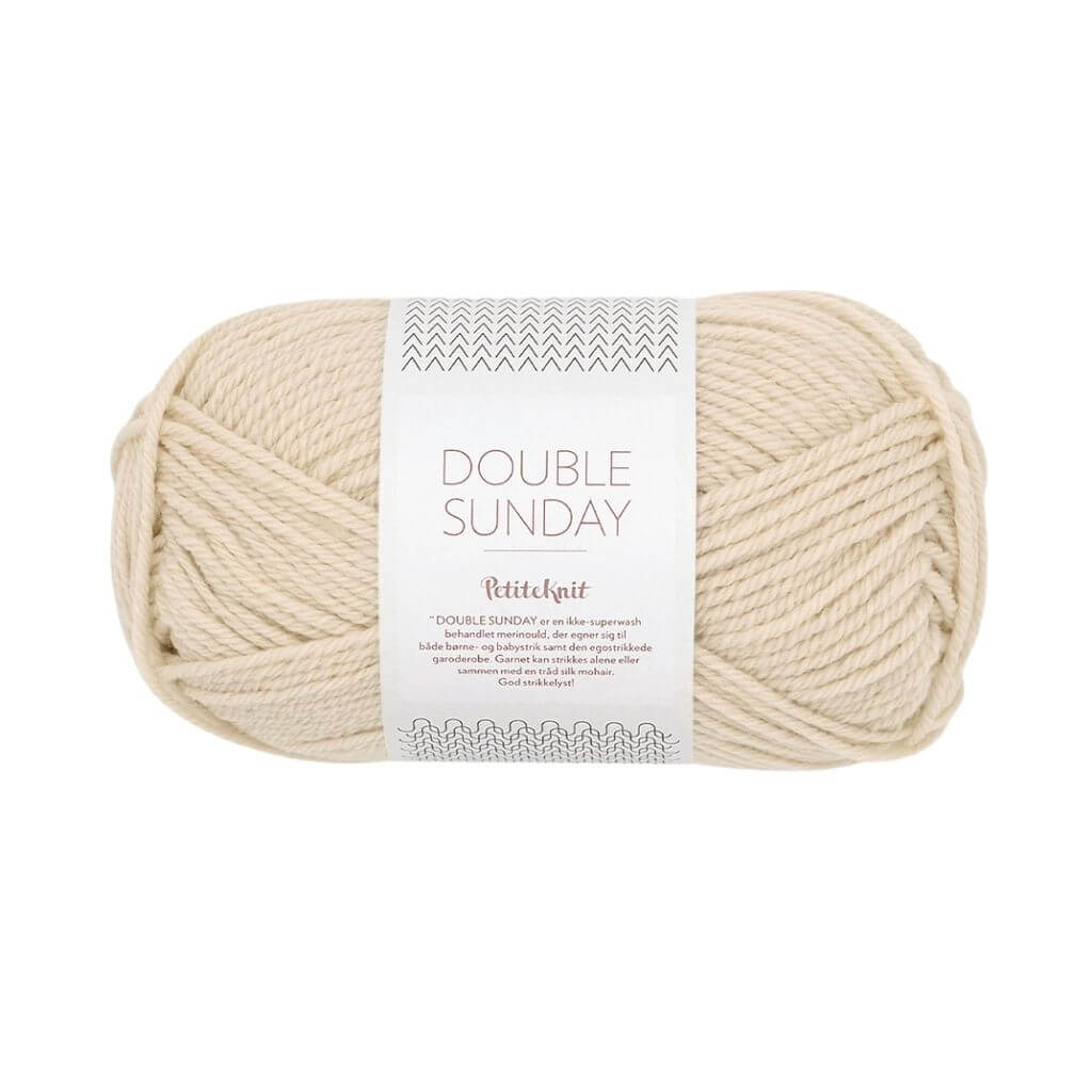 Sandnes Garn Double Sunday PetiteKnit, Farbe 2511 Almond – Merino bei Lieblingsgarn
