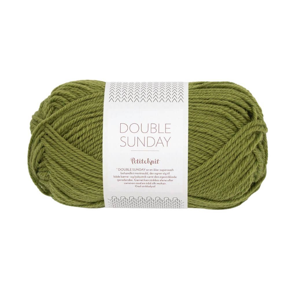 Sandnes Garn Double Sunday PetiteKnit, Farbe 9564 matcha – Merino bei Lieblingsgarn