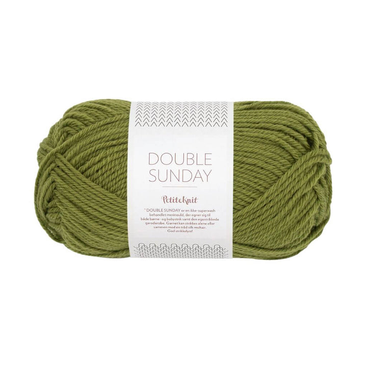 Sandnes Garn Double Sunday PetiteKnit, Farbe 9564 matcha – Merino bei Lieblingsgarn