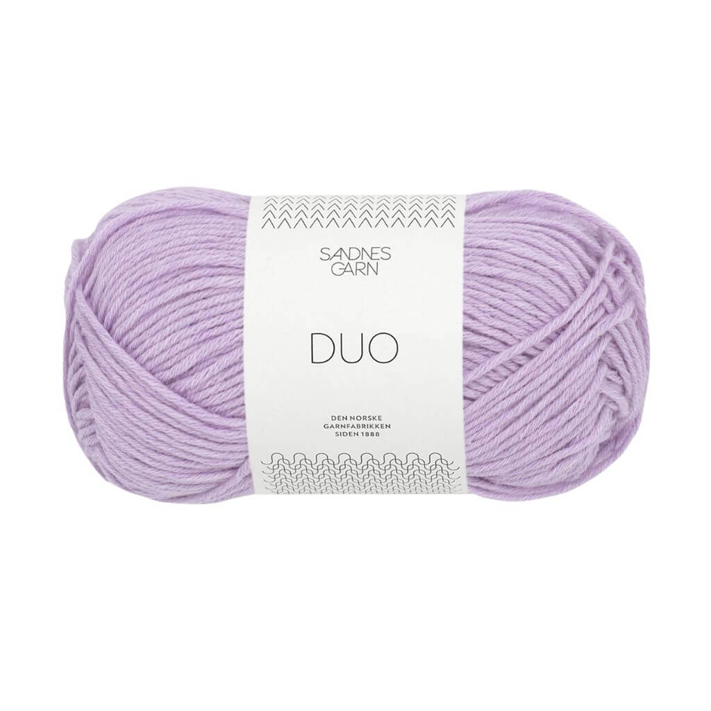 Sandnes Garn Duo, Farbe 5023 lilac – Baumwolle und Merino bei Lieblingsgarn