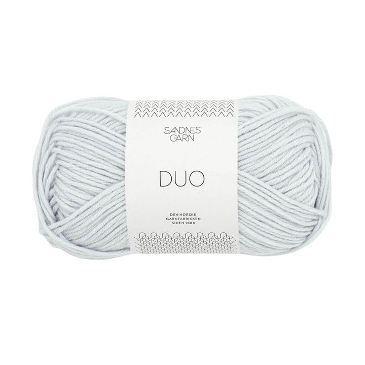 Sandnes Garn Duo, Farbe 5811 artic ice – Baumwolle und Merino bei Lieblingsgarn