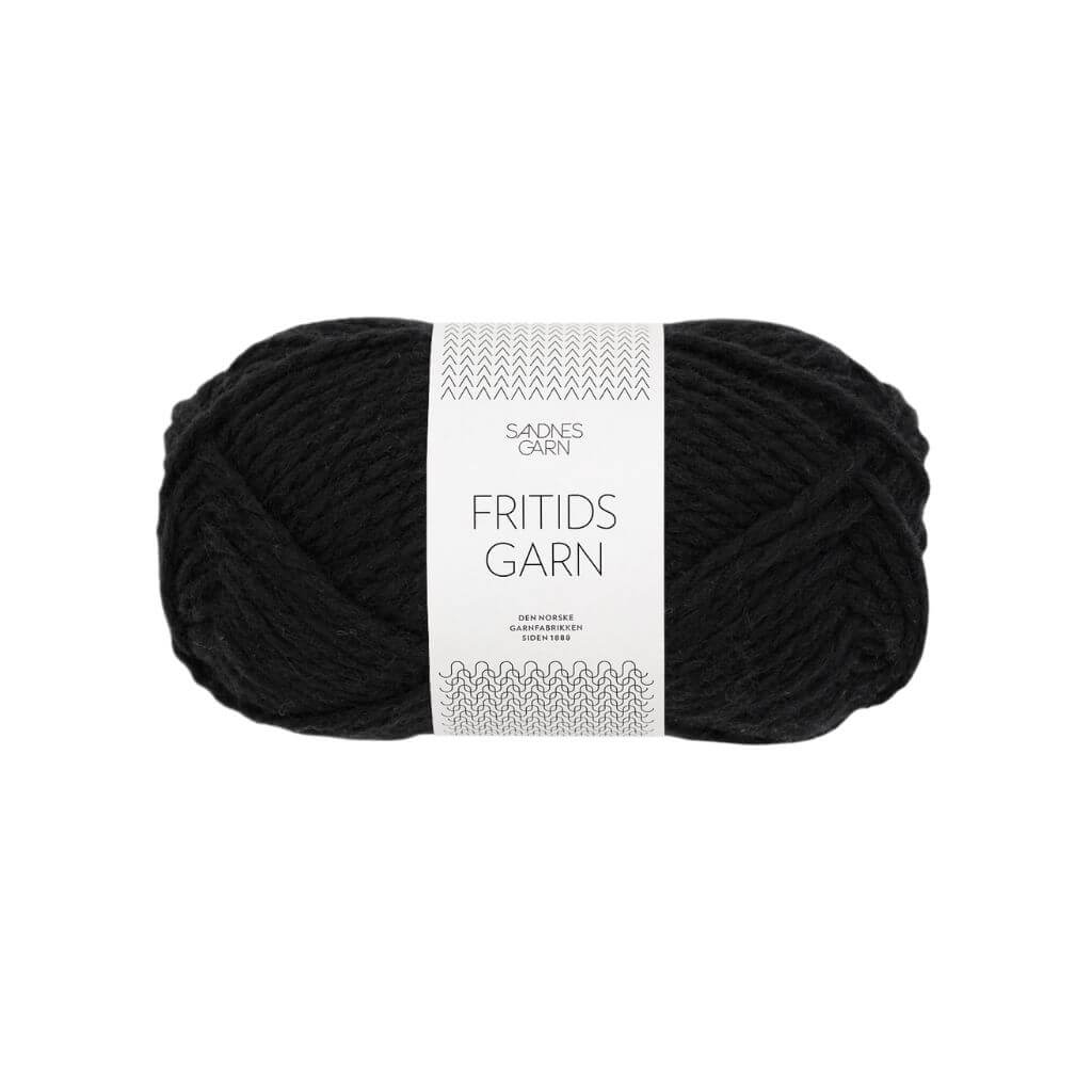 Sandnes Garn 1099 - Sort Sandnes Garn Fritidsgarn - 50g Lieblingsgarn