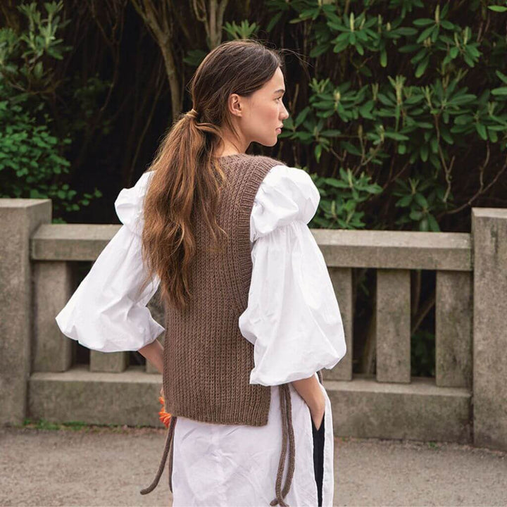 Sandnes Garn Pattern Damen Pullunder Helle Slipover Strickanleitung - Sandnes Garn (Heft) bei bei bei bei Lieblingsgarn