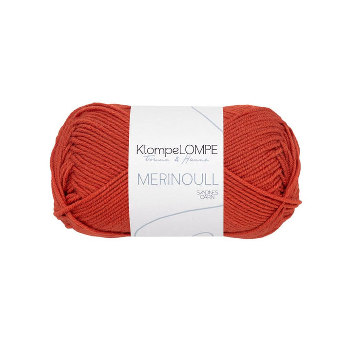 Sandnes Garn KlompeLOMPE Merinoull, Farbe 3837 rod telg – Merino bei Lieblingsgarn