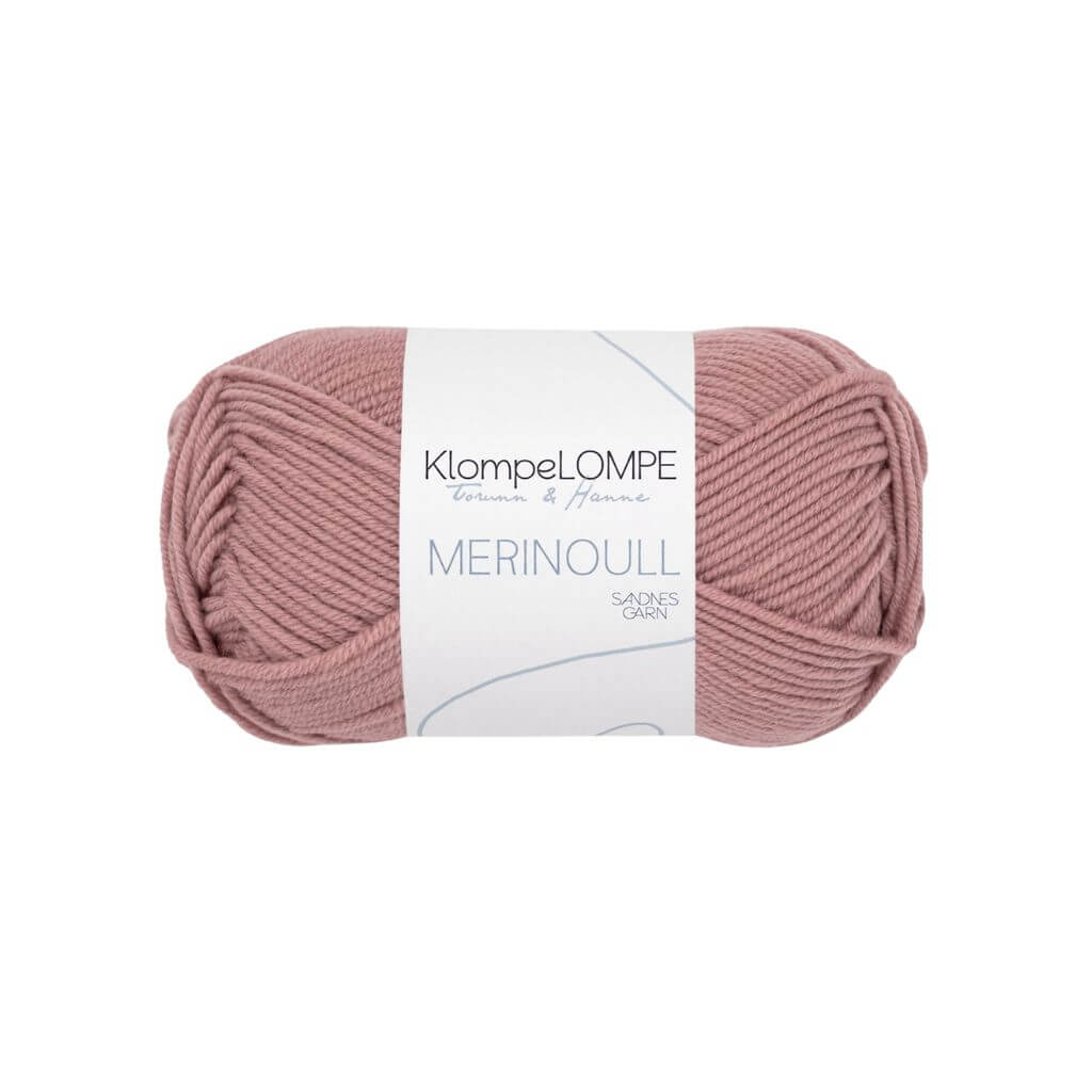 Sandnes Garn KlompeLOMPE Merinoull, Farbe 4032 Pudderrosa – Merino bei Lieblingsgarn