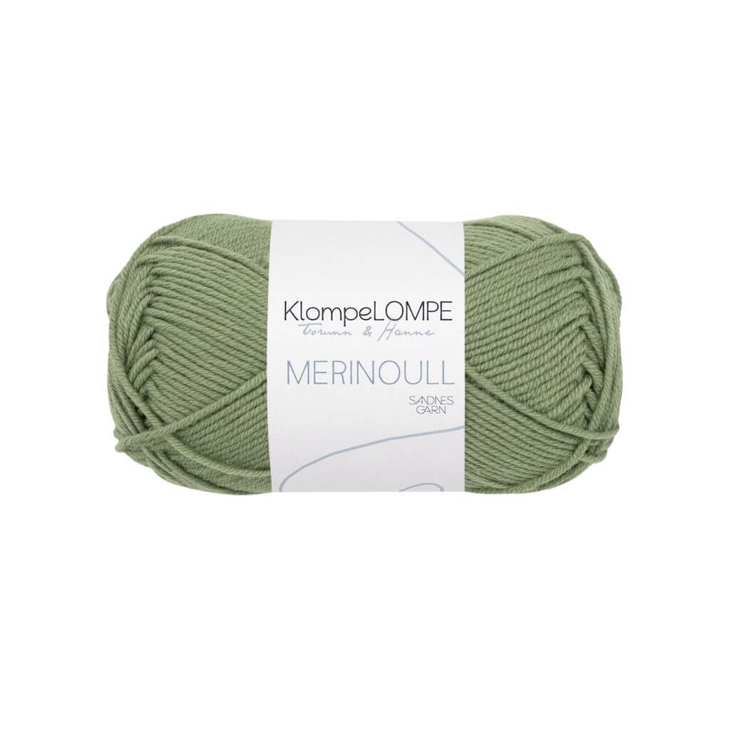 Sandnes Garn KlompeLOMPE Merinoull, Farbe 9052 mork puddergronn – Merino bei Lieblingsgarn