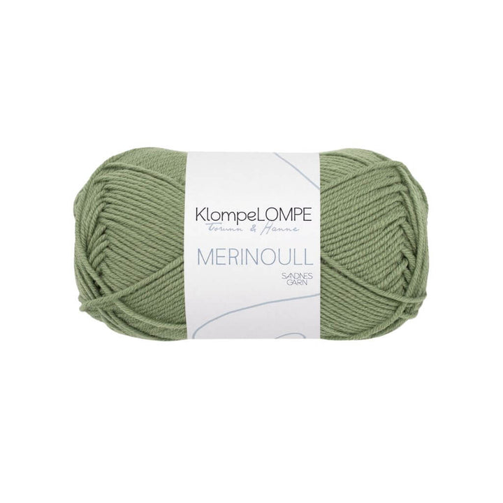Sandnes Garn KlompeLOMPE Merinoull, Farbe 9052 mork puddergronn – Merino bei Lieblingsgarn