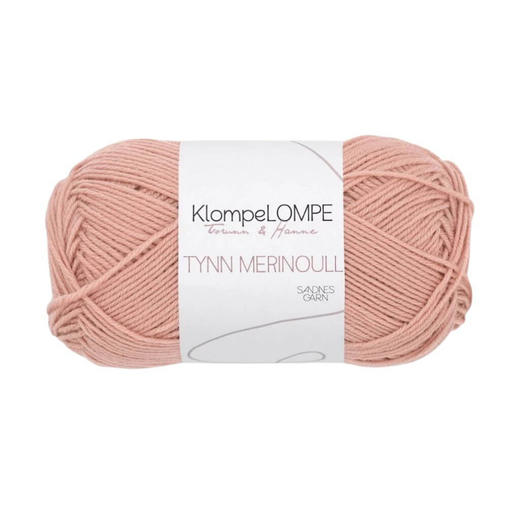Sandnes Garn KlompeLOMPE Tynn Merinoull, Farbe 3332 Pudderbrun – Merino bei Lieblingsgarn