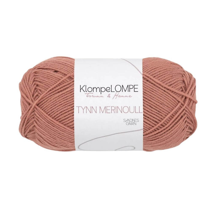 Sandnes Garn KlompeLOMPE Tynn Merinoull, Farbe 3544 Brunrosa – Merino bei Lieblingsgarn