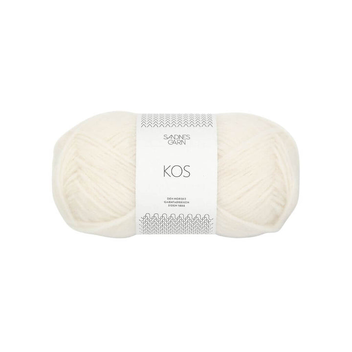 Sandnes Garn 1012 - Hvit Sandnes Garn Kos - 50g Lieblingsgarn
