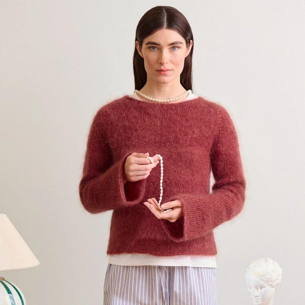 Sandnes Garn Pattern Lyra Sweater Nr. 4 Strickanleitung - Sandnes Garn (Heft) bei bei bei bei bei bei bei Lieblingsgarn