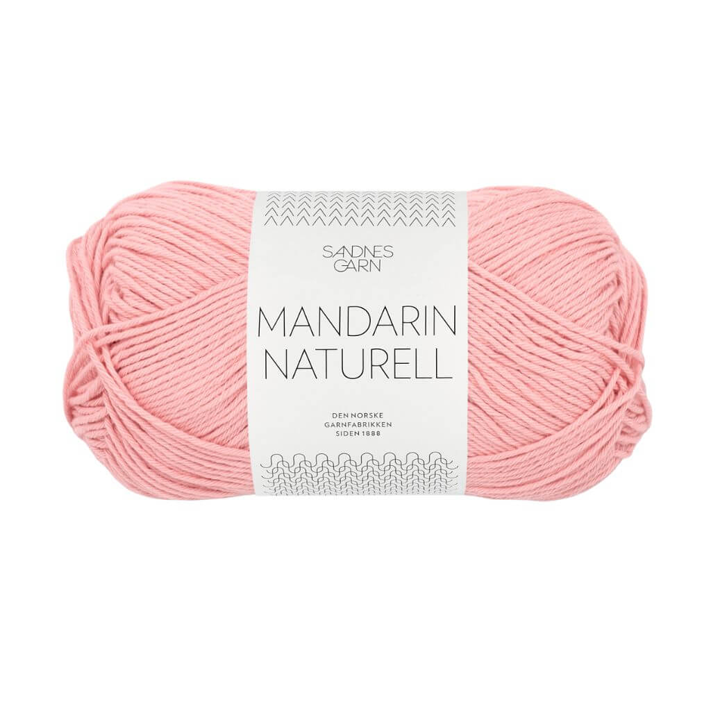 Sandnes Garn Mandarin Naturell - 50g, Farbe 4213 blossom – Baumwolle bei Lieblingsgarn