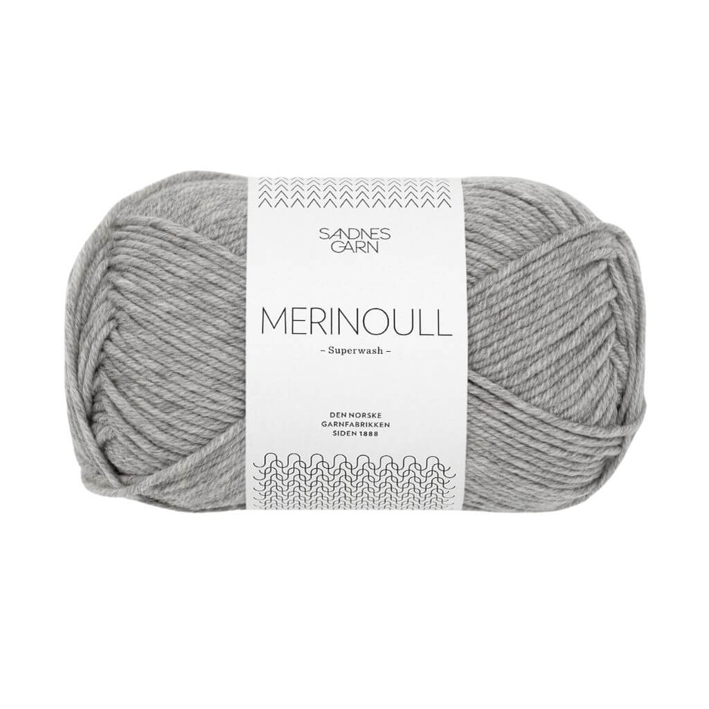 Sandnes Garn Merinoull - 50g, Farbe 1042 Gråmelert – Merino bei Lieblingsgarn