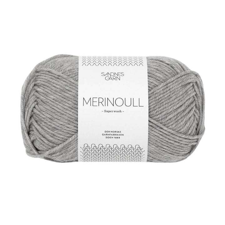 Sandnes Garn Merinoull - 50g, Farbe 1042 Gråmelert – Merino bei Lieblingsgarn