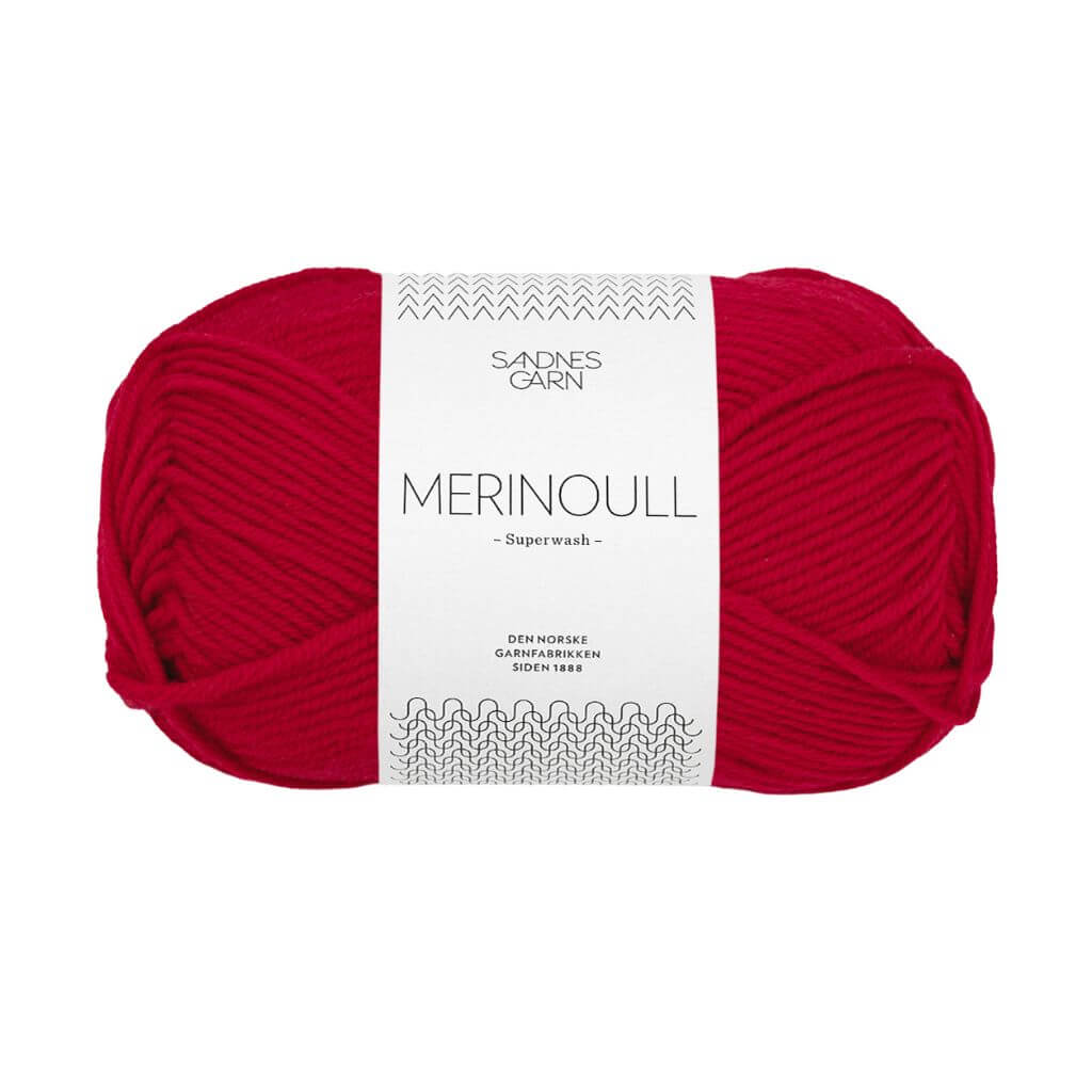 Sandnes Garn Merinoull - 50g, Farbe 4219 Rød – Merino bei Lieblingsgarn