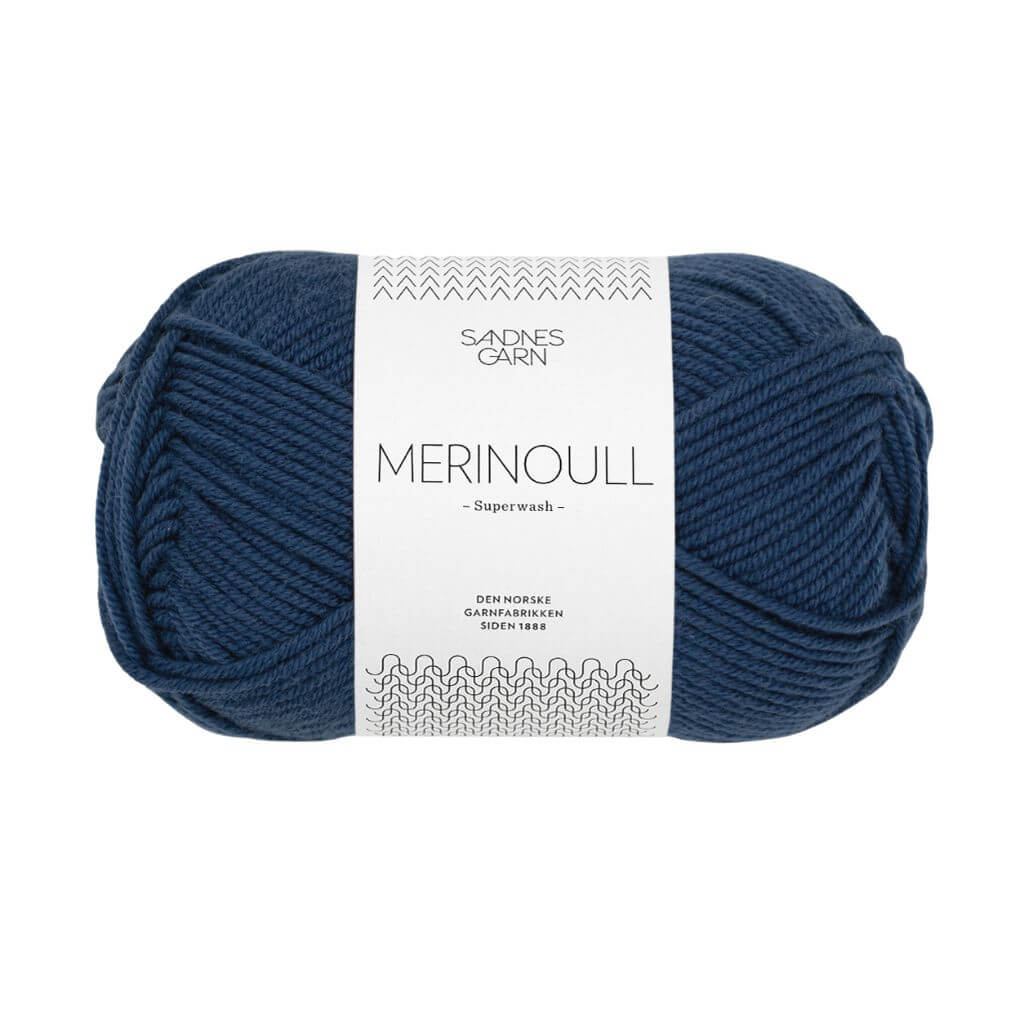 Sandnes Garn Merinoull - 50g, Farbe 6062 Mørk Blå – Merino bei Lieblingsgarn