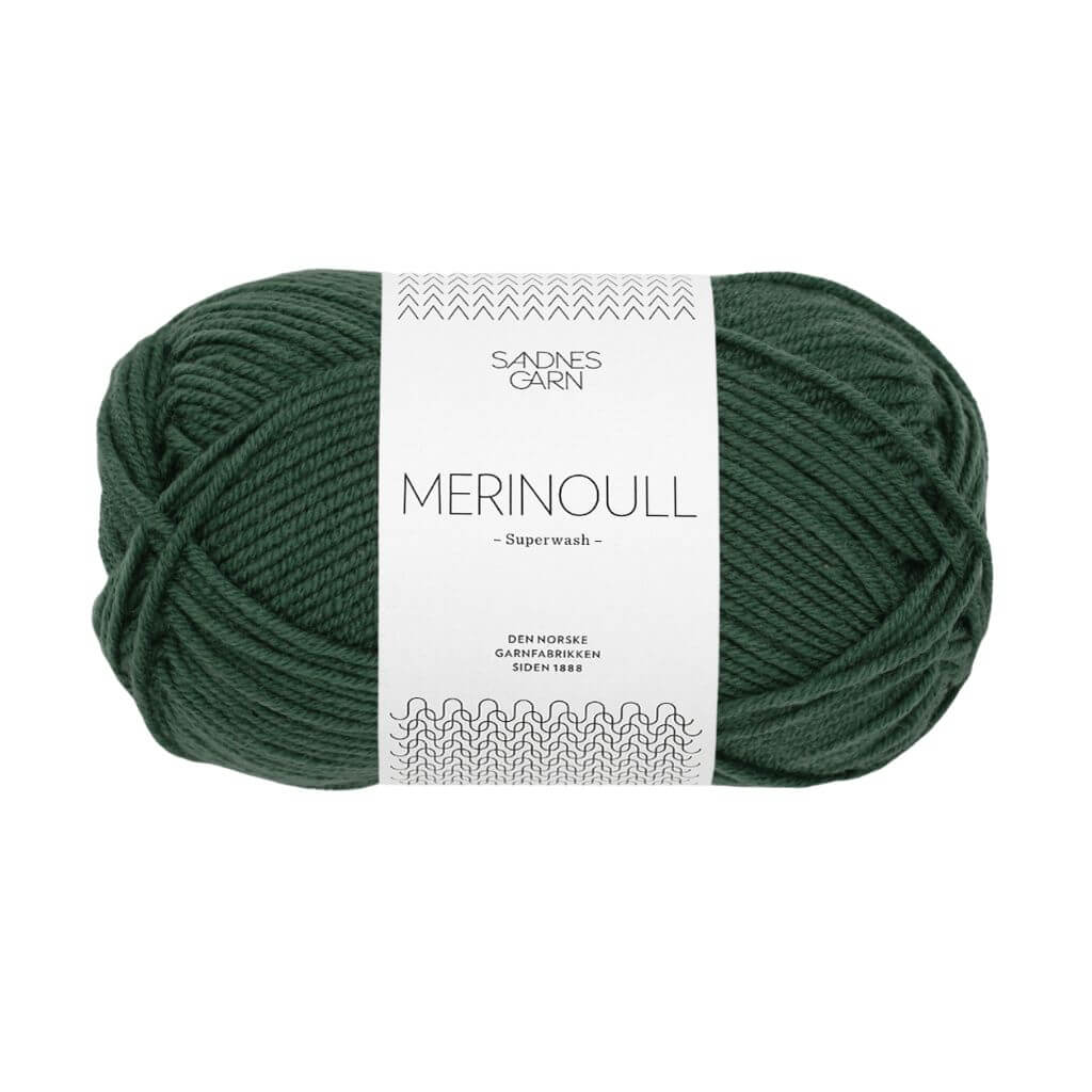 Sandnes Garn Merinoull - 50g, Farbe 8581 Dyp skoggrønn – Merino bei Lieblingsgarn