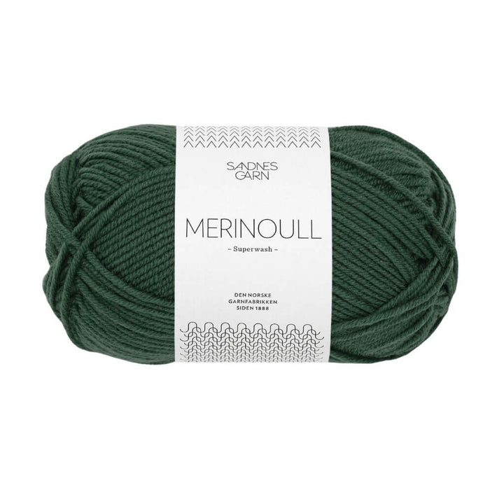 Sandnes Garn Merinoull - 50g, Farbe 8581 Dyp skoggrønn – Merino bei Lieblingsgarn