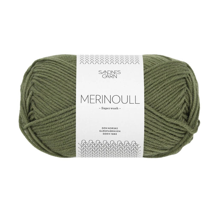 Sandnes Garn Merinoull - 50g, Farbe 9062 Olivengrønn – Merino bei Lieblingsgarn