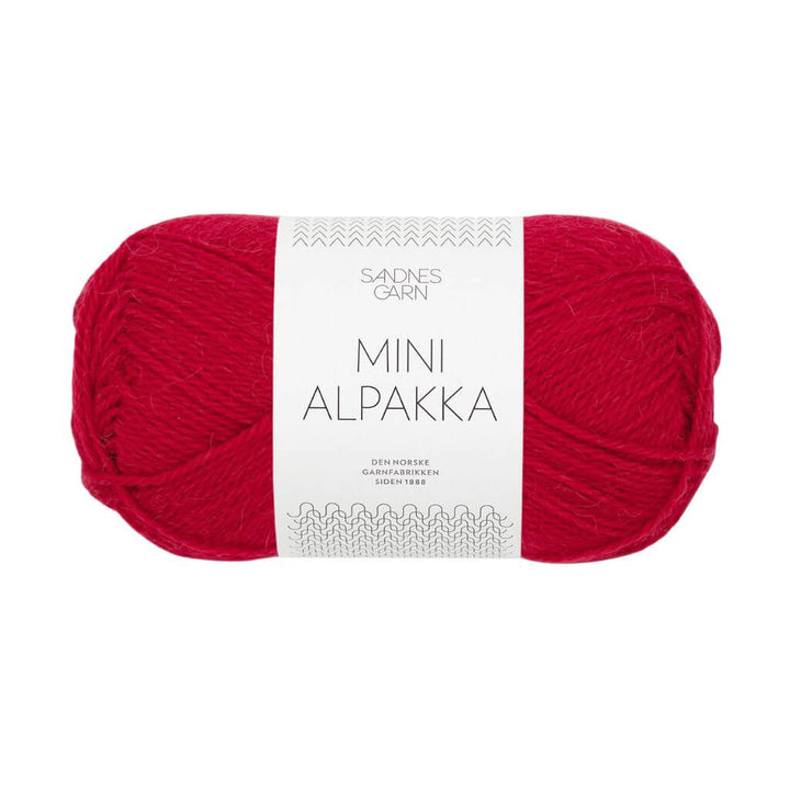 Sandnes Garn Mini Alpakka, Farbe 4219 Rød – Alpaka bei Lieblingsgarn