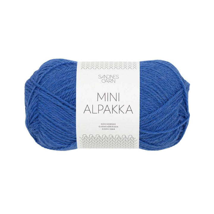 Sandnes Garn Mini Alpakka, Farbe 5845 dazzling blue – Alpaka bei Lieblingsgarn