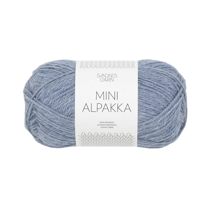 Sandnes Garn Mini Alpakka, Farbe 6221 Lys Blå melert – Alpaka bei Lieblingsgarn