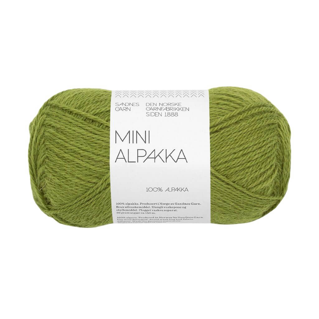 Sandnes Garn Mini Alpakka, Farbe 9564 matcha – Alpaka bei Lieblingsgarn