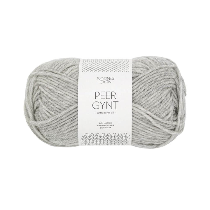 Sandnes Garn 1032 - Lys Gråmelert Sandnes Garn Peer Gynt 50 g Lieblingsgarn