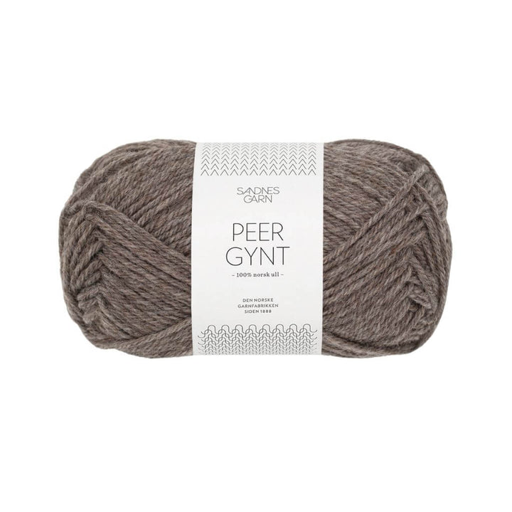 Sandnes Garn 2652 - Mellombrun melert Sandnes Garn Peer Gynt 50 g Lieblingsgarn