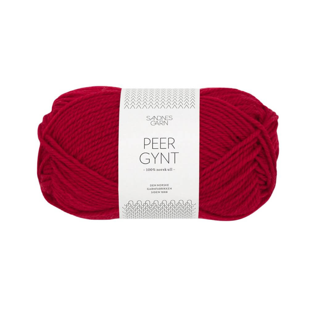 Sandnes Garn 4228 - Rød Sandnes Garn Peer Gynt 50 g Lieblingsgarn