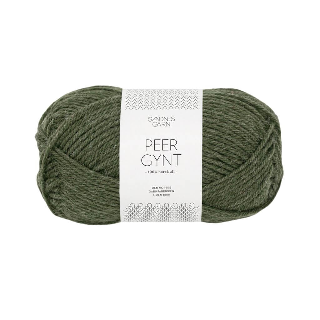 Sandnes Garn 9572 - Mørk Grønnmelert Sandnes Garn Peer Gynt 50 g Lieblingsgarn