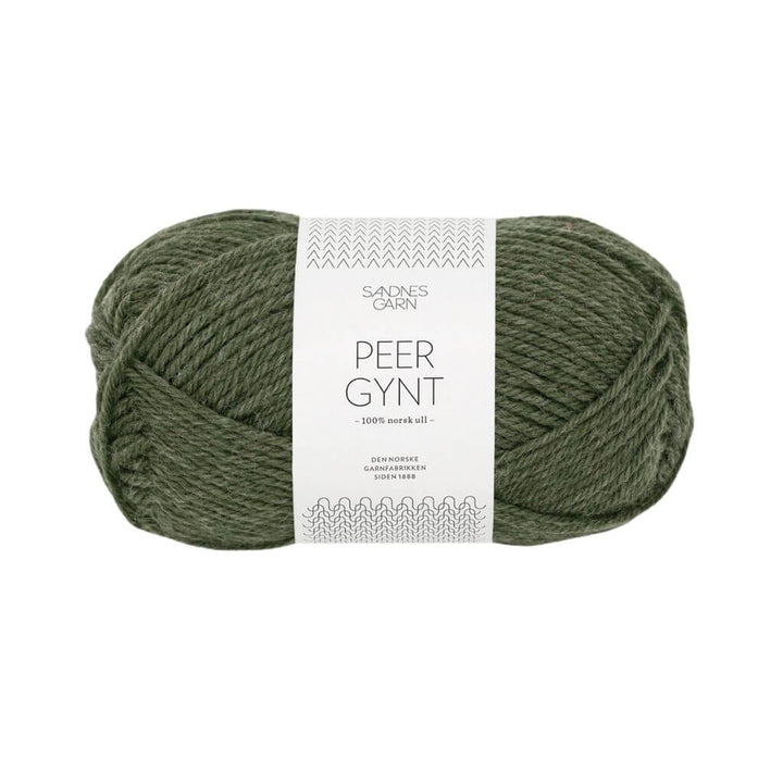 Sandnes Garn 9572 - Mørk Grønnmelert Sandnes Garn Peer Gynt 50 g Lieblingsgarn