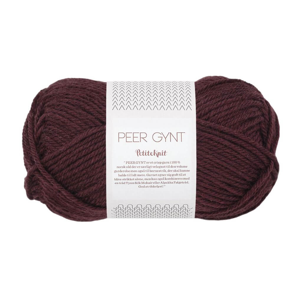 Sandnes Garn Peer Gynt PetiteKnit, Farbe 4682 velvet fig – Schurwolle bei Lieblingsgarn