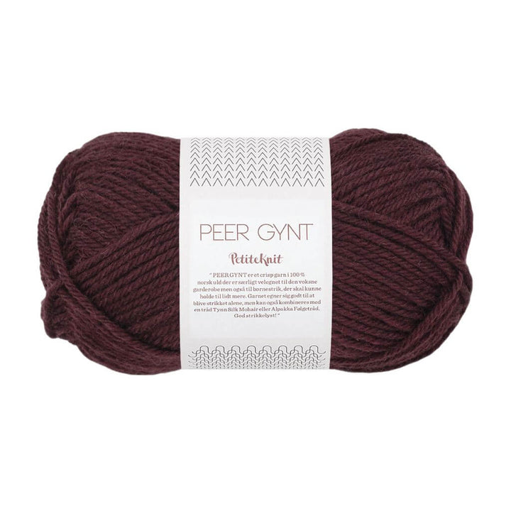 Sandnes Garn Peer Gynt PetiteKnit, Farbe 4682 velvet fig – Schurwolle bei Lieblingsgarn