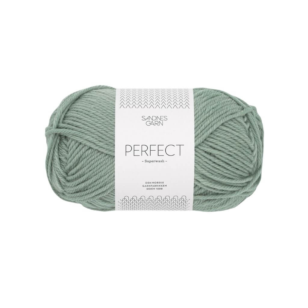 Sandnes Garn Perfect 50g, Farbe 8051 Eukalyptus – Schurwolle und Synthetik bei Lieblingsgarn