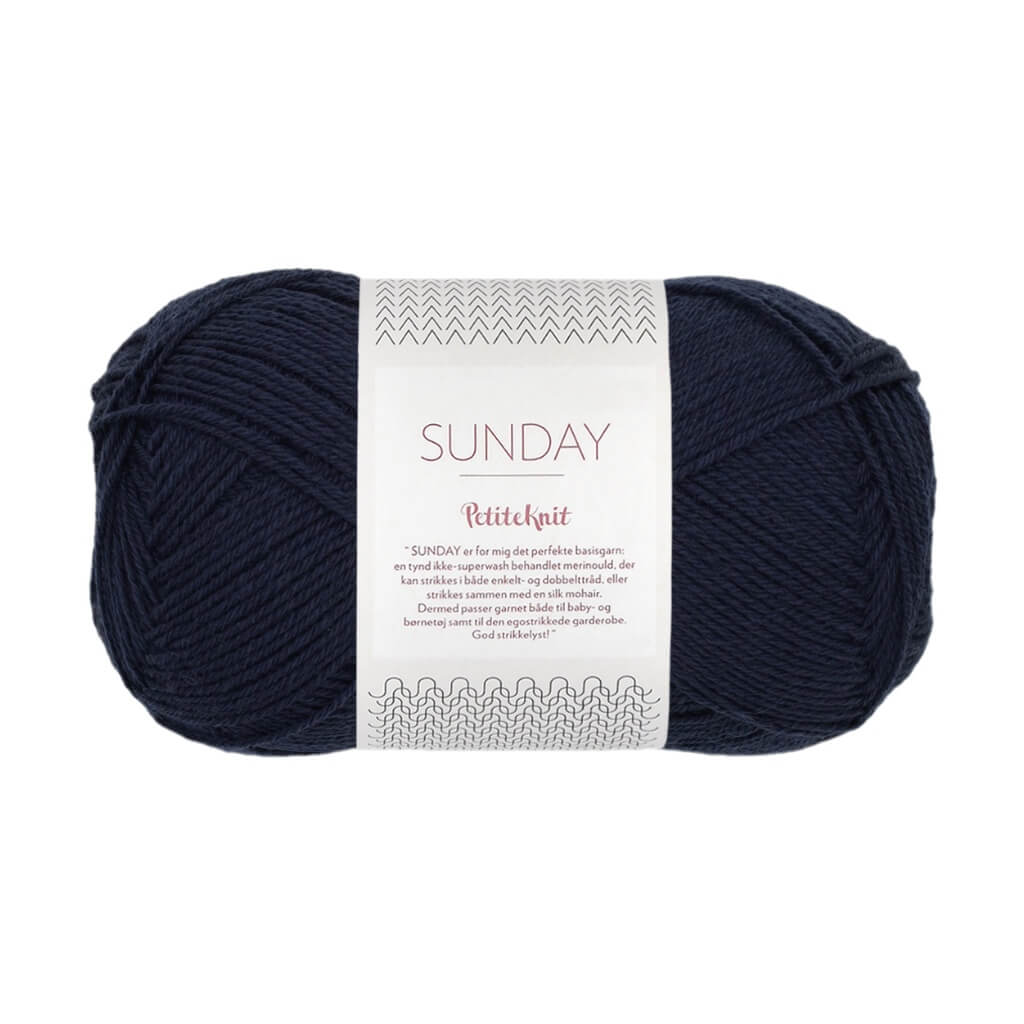 Sandnes Garn PetiteKnit Sunday, Farbe 5591 Night Sky – Merino bei Lieblingsgarn
