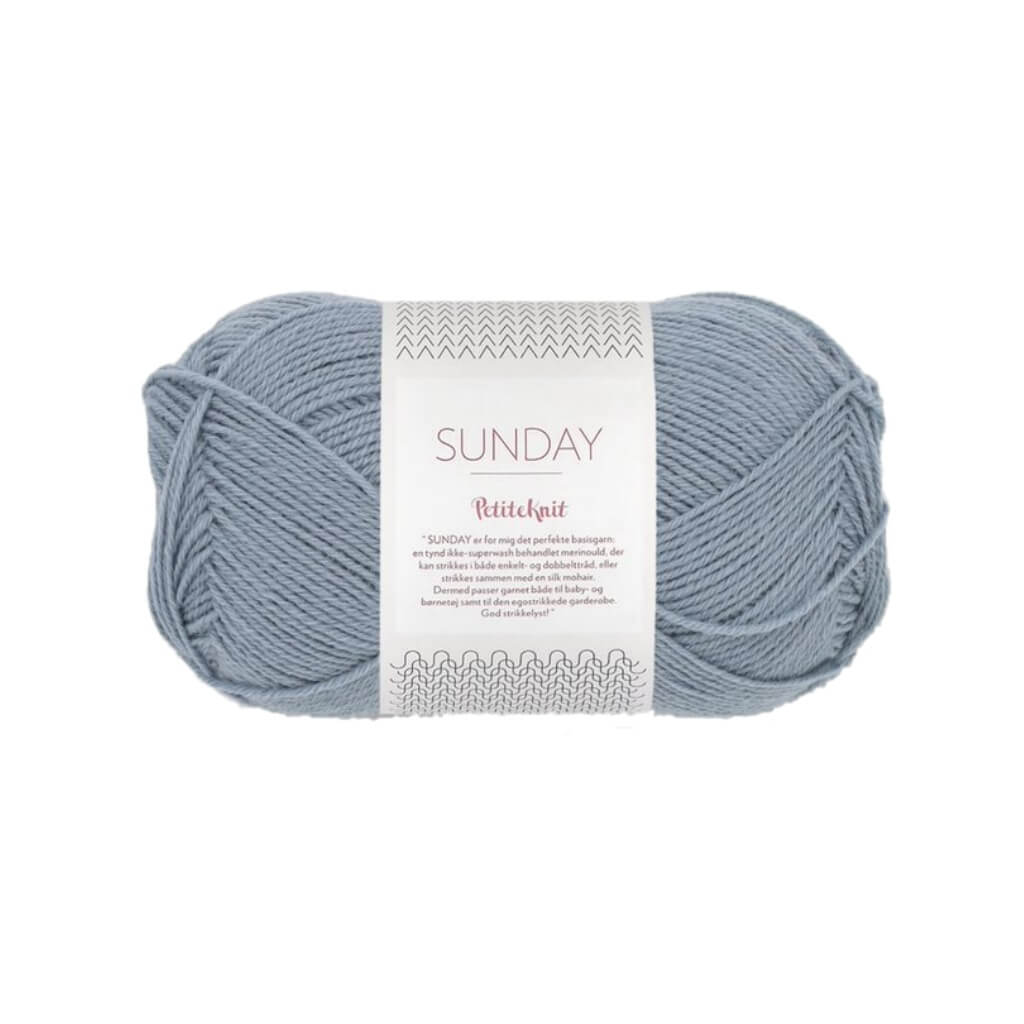 Sandnes Garn PetiteKnit Sunday, Farbe 6050 Above The Clouds – Merino bei Lieblingsgarn